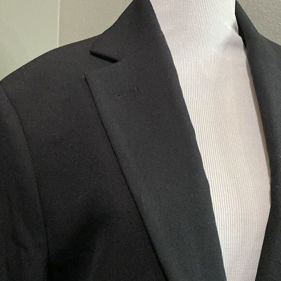 MNG Mango nwt black Blazer Jacket Long oversized - Picture 6 of 16